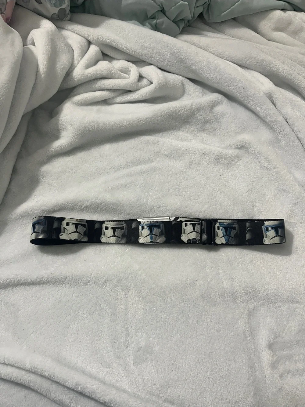 Buckle Down Bot’s Star Wars Storm Trooper Seatbelt style belt